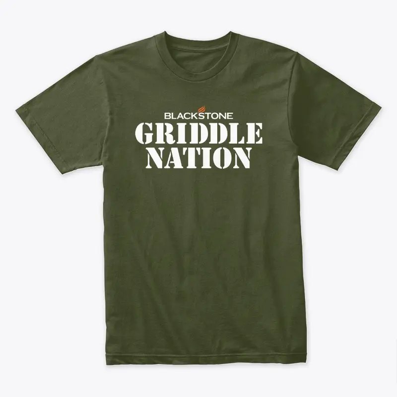 Griddle Nation - Stencil Tee