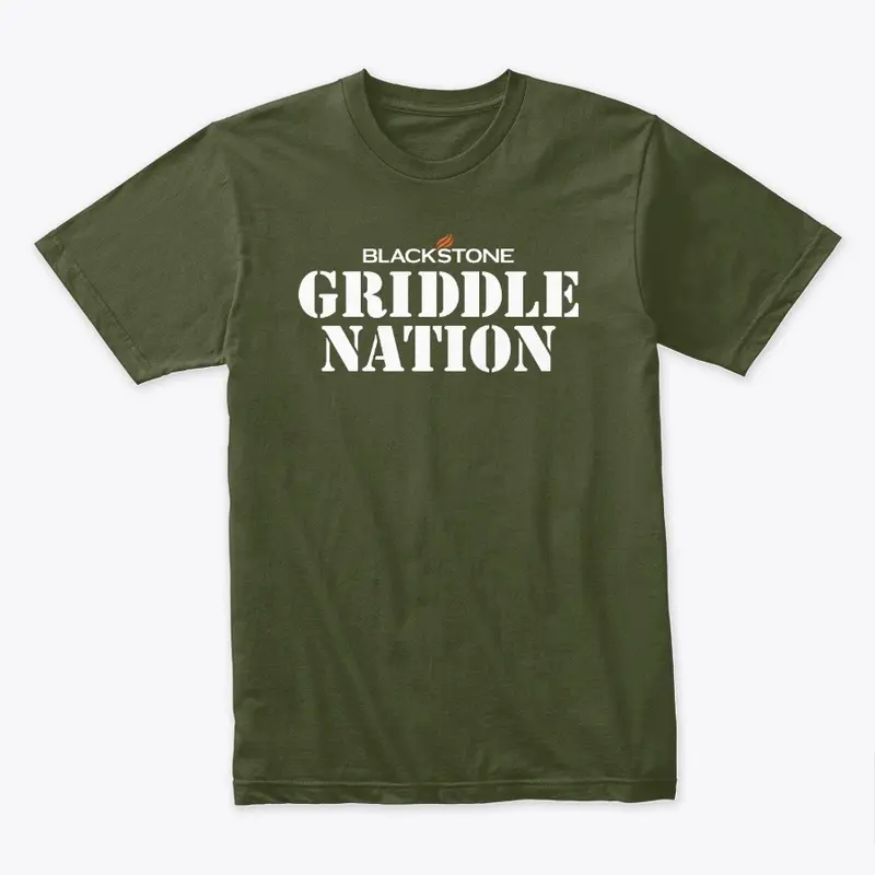 Griddle Nation - Stencil Tee